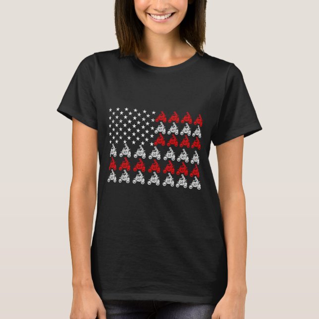 Off roading quad atv apparel off road quad atv  T-Shirt (Front)