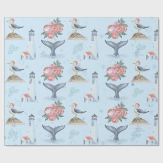 Off-Season Cape Cod Holiday Wrapping Paper