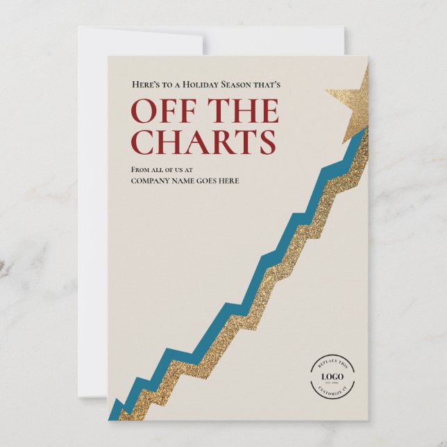 Off the Charts Corporate Holiday Success chart (Front)