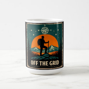 Off The Grid – Disconnect Reconnect Nature Coffee Mug