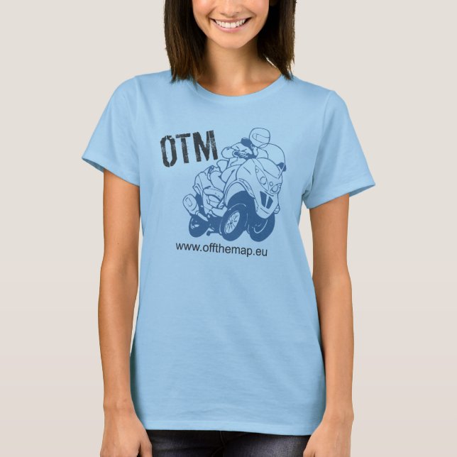 Off The Map Logo with Stencil T-Shirt (Front)