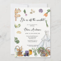 Off the market farmer's Bridal Shower Invitation