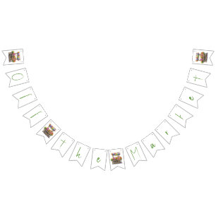 Off the Market Farmers Flower Market Bridal Shower Bunting Flags