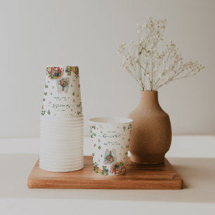 Off The Market   Farmer's Market Bridal Shower Paper Cups