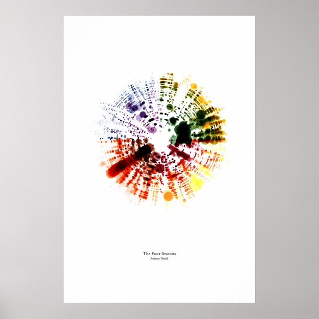 Off the Staff: The Four Seasons (colour) Poster (Front)