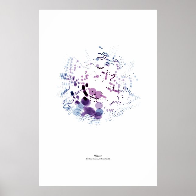 Off the Staff: The Four Seasons - Winter (colour) Poster (Front)