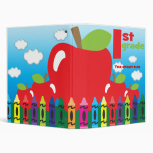 Off to 1st Grade Binder