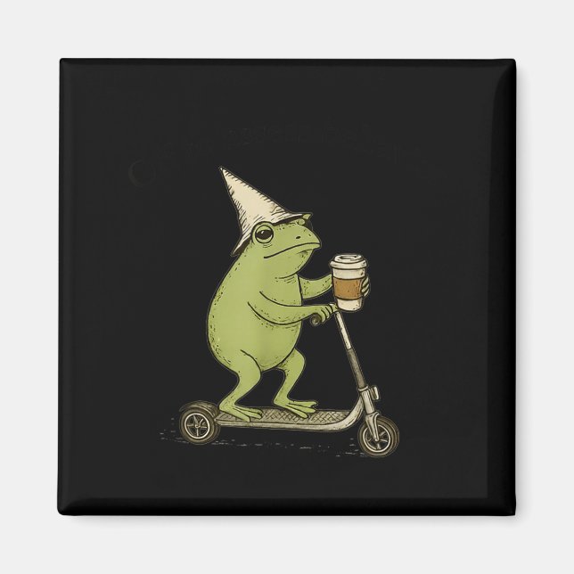 Off To Ess Behavior Funny Frog Aba Behavior Theras Magnet (Front)