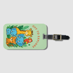 Off to Explore Luggage Tag