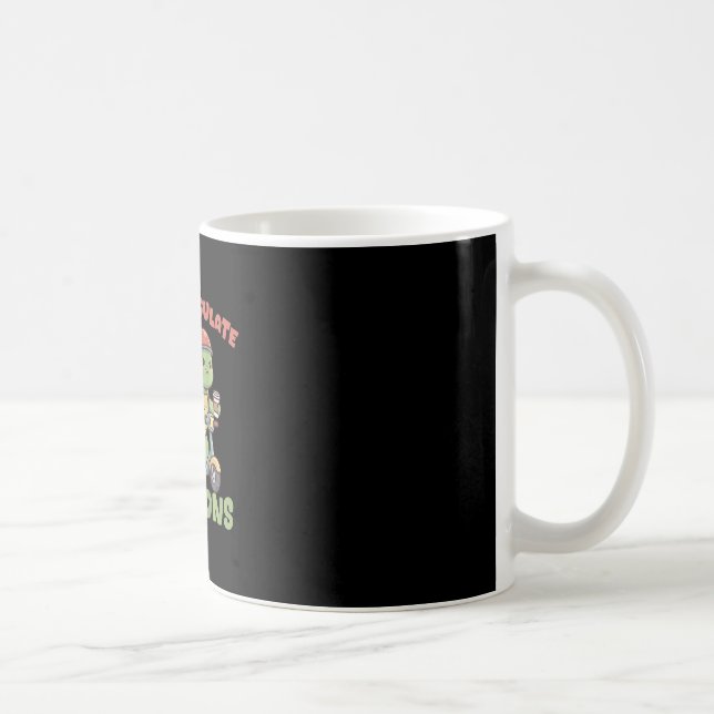 Off To Regulate Emotions Funny Turtle Scooter Humo Coffee Mug (Right)