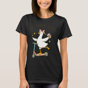 Off to regulate emotions goose funny mental health T-Shirt