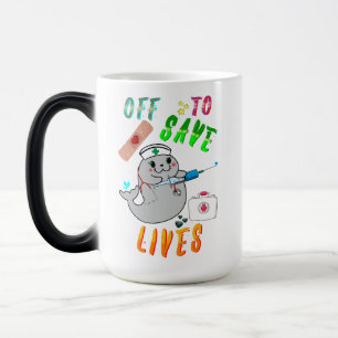 Off To Save Lives Magic Mug