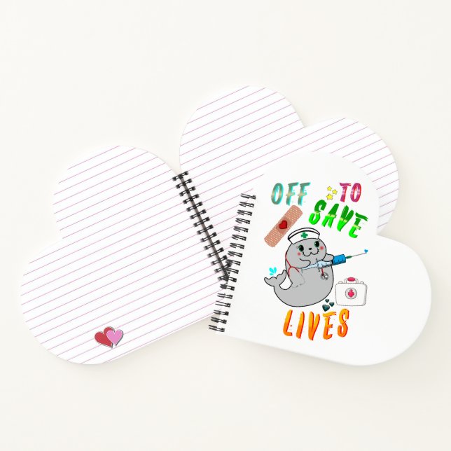 Off To Save Lives Notebook (Inside)