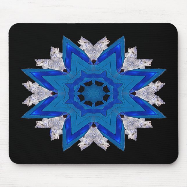 Off to the North Pole.... Mouse Pad (Front)