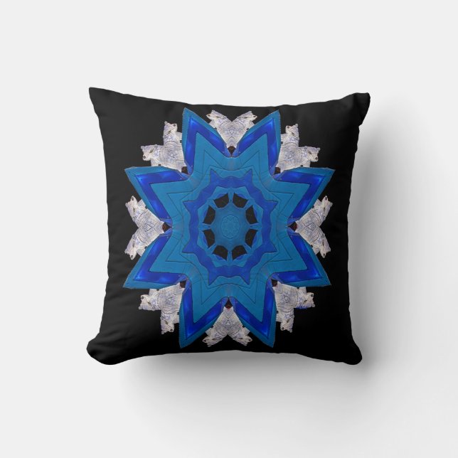 Off to the North Pole.. Throw Pillow (Front)