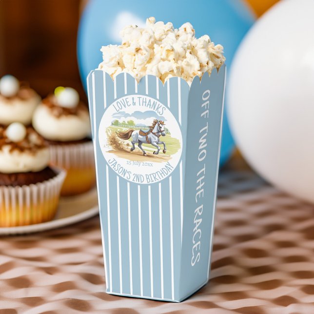 Off two the races equestrian derby party printed favor box (Off two the races equestrian derby party printed favor boxes)