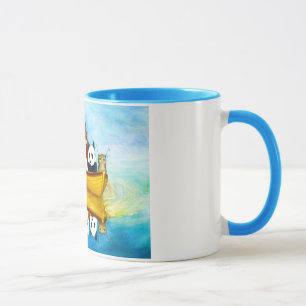 Off we go! A cheerful mug