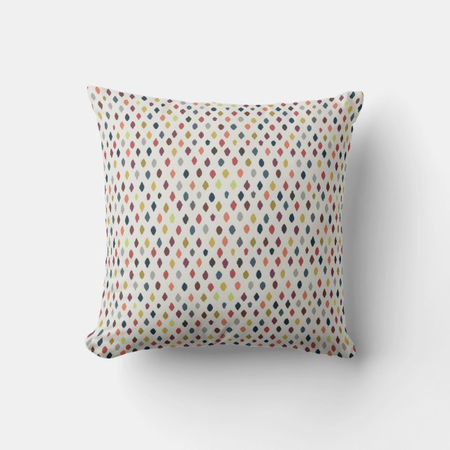 off white seed throw pillow (Front)