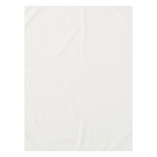 Off White Solid Colour Pairs Dulux 2022 Cliff Walk Tablecloth (Front)