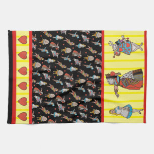 Off with her head!  kitchen towel