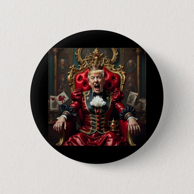 Off With Their Heads! -american Rabbit-hole 2025  2 Inch Round Button (Front)
