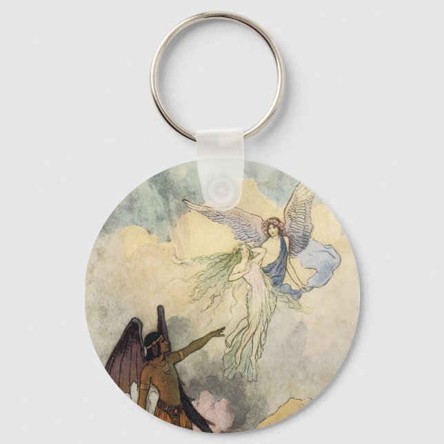 Off, ye icy Spirits, Fly Keychain (Front)