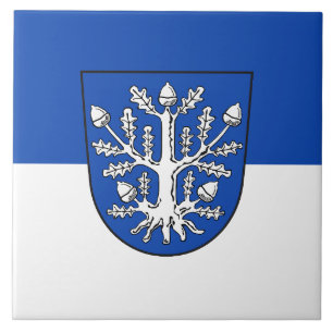 Offenbach Main flag city symbol germany town Tile