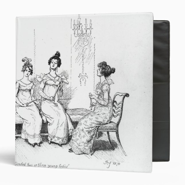 Offended two or three young ladies binder (Front/Inside)