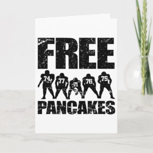 Offensive Line Lineman Funny Footll  Card