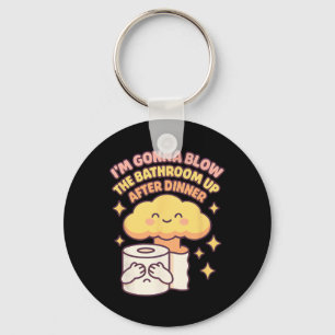 Offensive Thanksgiving Inappropriate Christmas Adu Keychain