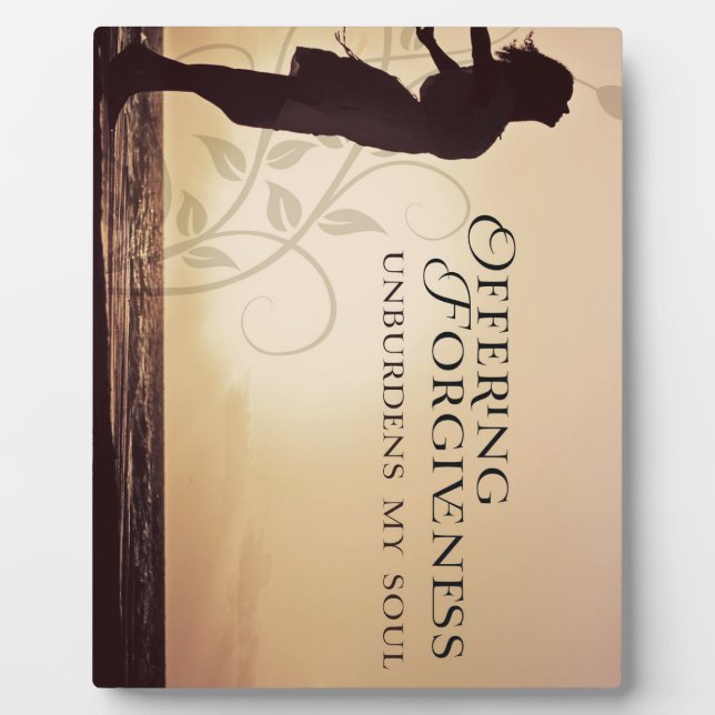 Offering Forgiveness Plaque (Front)