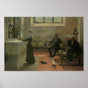 Offering to the Virgin the Day After the Poster