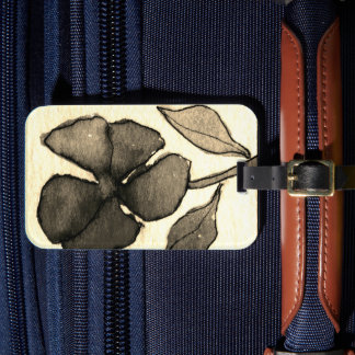 Offerings from my original floral paintings   lugg luggage tag