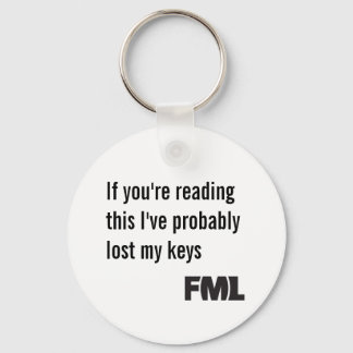 Offical FML Keychain: Lost keys Keychain
