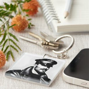 Offical Iconic LGBTQ Gay Leather Daddy Biker Art Keychain