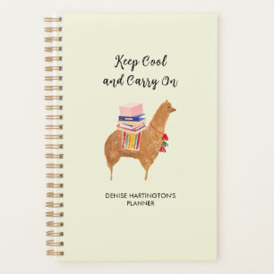 Office Alpaca Llama Funny Inspiration Personal Planner