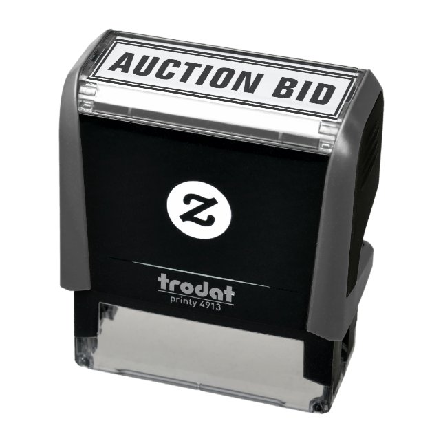 OFFICE AUCTION BID SELF-INKING STAMP (Product)