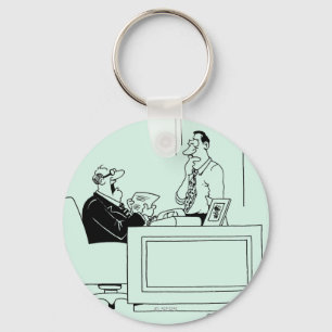 Office Blame Keychain