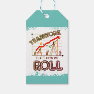 Office candy jar appreciation reward teamwork tag