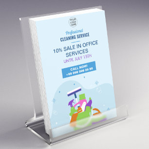 Office Cleaning Housekeeper Maid Professional   Flyer