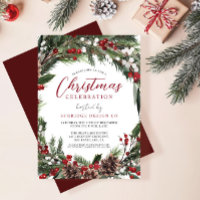 Office Corporate Christmas Party Celebration