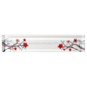 Office decor PhD Nameplate