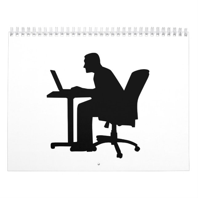 Office desk computer calendar (Cover)