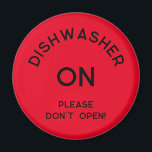 Office Dishwasher Notices Magnet<br><div class="desc">Avoid confusion about the office dishwasher with this amazing solution. It's full! Is empty! People always interrupting the wash in the middle when opening without knowing if the machine is on. Then look no further,  here is a helpful answer to your problem!</div>