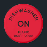 Office Dishwasher Notices Magnet<br><div class="desc">Avoid confusion about the office dishwasher with this amazing solution. It's full! Is empty! People always interrupting the wash in the middle when opening without knowing if the machine is on. Then look no further,  here is a helpful answer to your problem!</div>