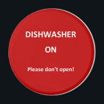 Office Dishwasher Notices Magnet<br><div class="desc">Fed up with confusion over the office dishwasher? Is it full?  Is it empty? Always finding the wash interrupted by people opening it mid-wash? Then look no further,  here is a handy answer to your problem!</div>