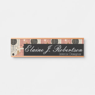 Office Door Sign Signs - Mid Century Modern