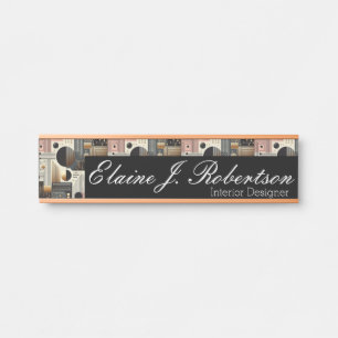 Office Door Sign Signs - Mid Century Modern