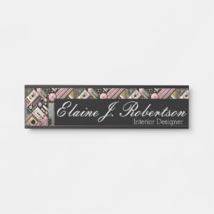 Office Door Sign Signs - Mid Century Modern
