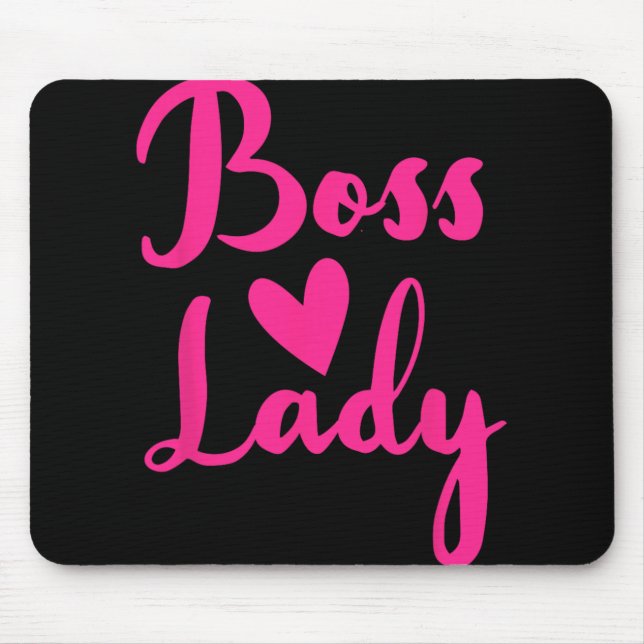 Office Employee Bosses Day Female Boss Ceo Manager Mouse Pad (Front)
